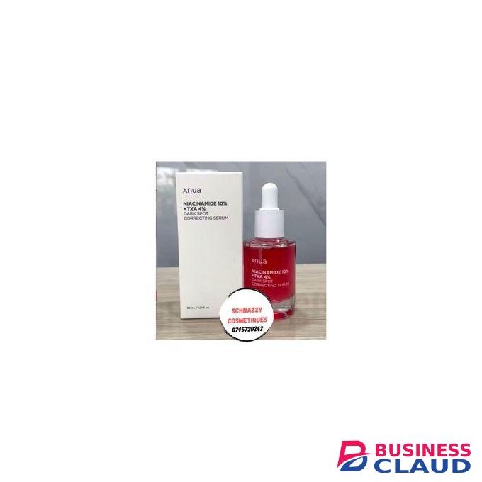 Anua Dark Spot Correcting Serum 10% Niacinamide + 4% Tranexamic Acid And Arbutin For Post Acne Scars Hyperpigmentation And Sun Spots.