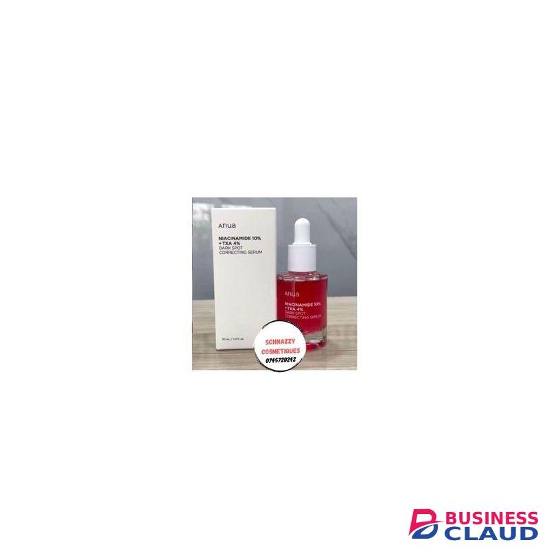 Anua Dark Spot Correcting Serum 10% Niacinamide + 4% Tranexamic Acid And Arbutin For Post Acne Scars Hyperpigmentation And Sun Spots.