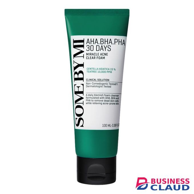 Some By Mi AHA BHA PHA 30 DAYS MIRACLE acne CLEAR foam