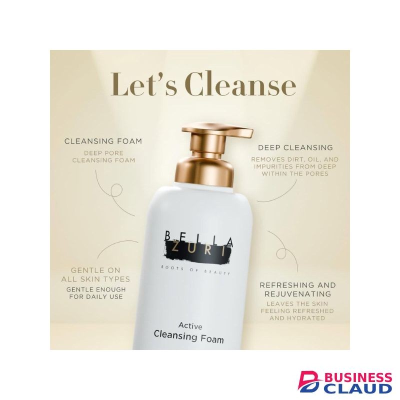 BELLAZURI Peep Pore Cleansing Foam, Deep Pore Cleanser, For All Skin Types, Gentle & Refreshing – 200ml.