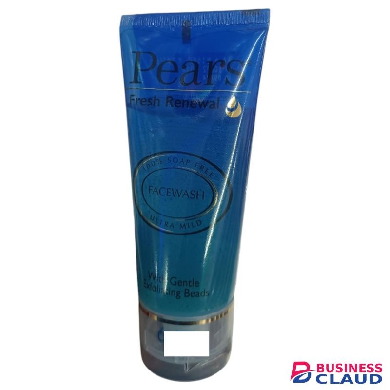 Pears FRESH RENEWAL FACEWASH 100% Soap Free Ultra Mild With Gentle Exfoliating Beads