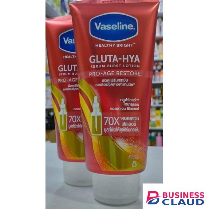 Vaseline Gluta-Hya Serum Burst Lotion Pro Age Restore With Collagen Reduces Age Spots, Gives Firm And Supple Skin