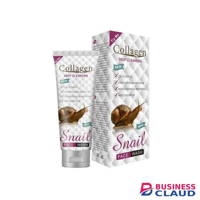 Collagen Snail Deep Cleansing Facial Wash