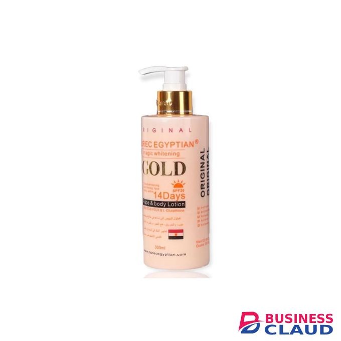 Original Purec Egyptian Magic Whitening Gold 14 Days Lotion - 300ml