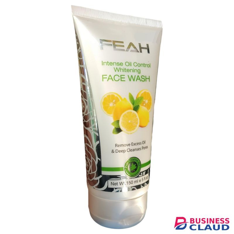 Feah Intense Oil Control Whitening FACE WASH, Remove Excess Oil & Deep Cleans Pores nk