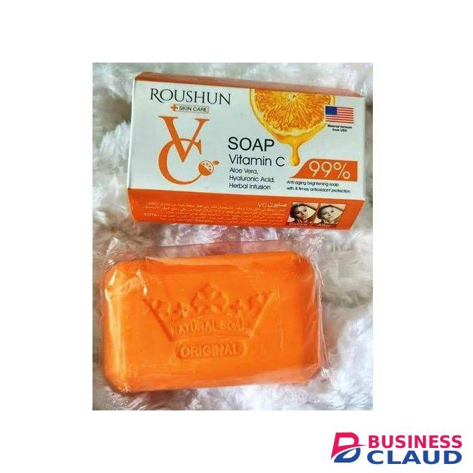 Roushun Vitamin C Soap For Brightening Skin And Acne-free Skin
