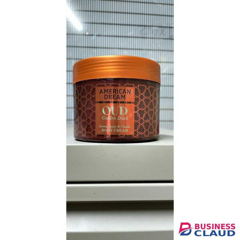 American Dream Oud golden dusk, sweet and spicy classic body cream