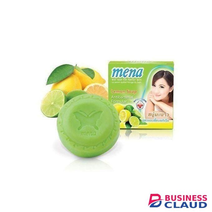 Mena Lemon Soap Antibacterial Formula With Salicylic Acid