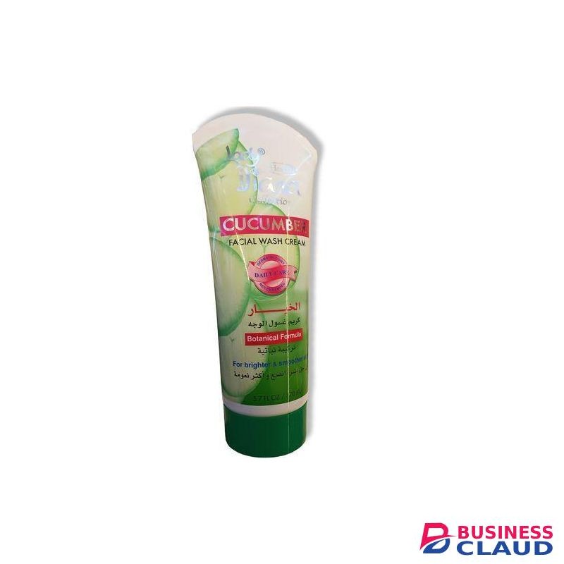 Lady Diana Cucumber Facial Wash Cream DAILY CARE BRIGHTER & SMOOTHER nk