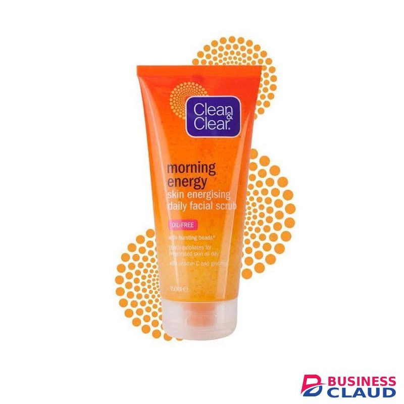Clean & Clear Morning Energy Skin Brightening Daily Facial Scrub 150 Ml