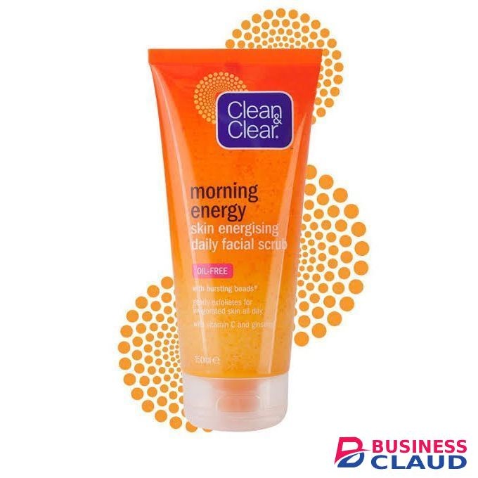 Clean & Clear Morning Energy Skin Brightening Daily Facial Scrub 150 Ml