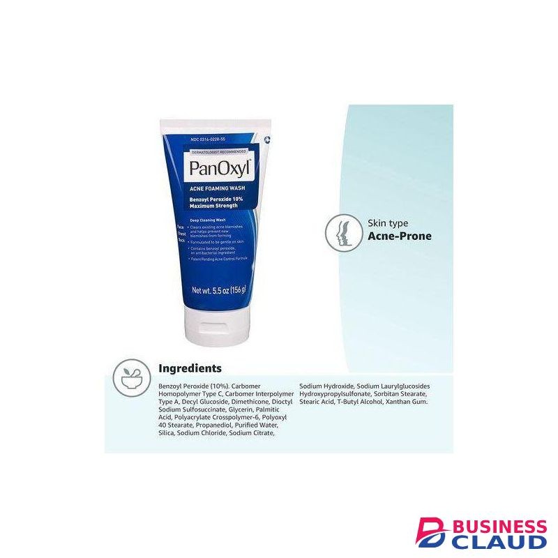 Acne Creamy Wash Benzoyl Peroxide 4% Daily Control