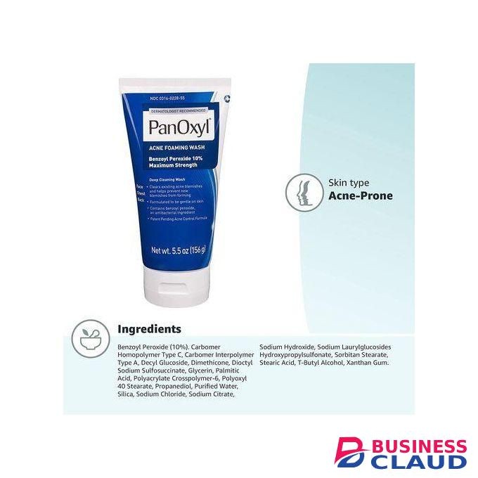 Acne Creamy Wash Benzoyl Peroxide 4% Daily Control