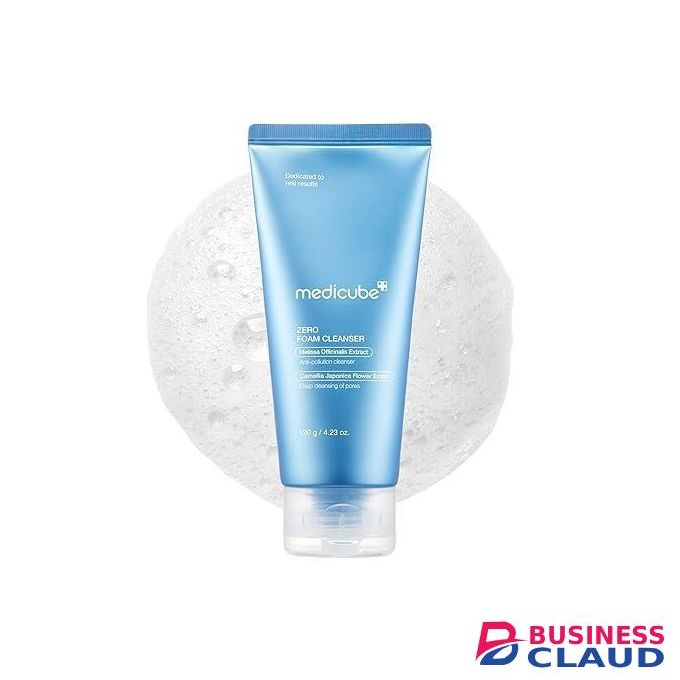 Medicube Zero Foam Cleanser + Cream - Deeply Cleanses Pores, Removes Dirt, Impurities, Makeup Residues, Dust, Regulates Sebum Production, Prevents Clogged Pores And Blackhead, Improves Skin Texture And Tone.