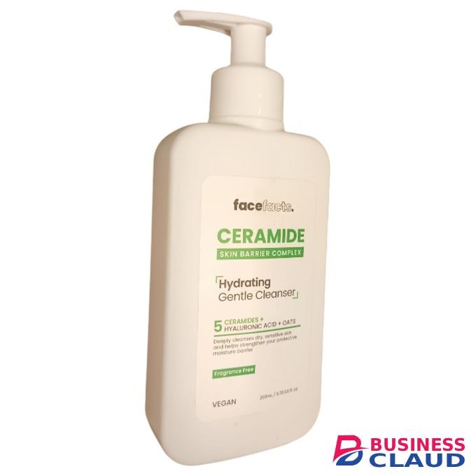 Face Facts Ceramide HYDRATING GENTLE CLEANER Dry Sensitive Skin FRAGRANCE FREE nk