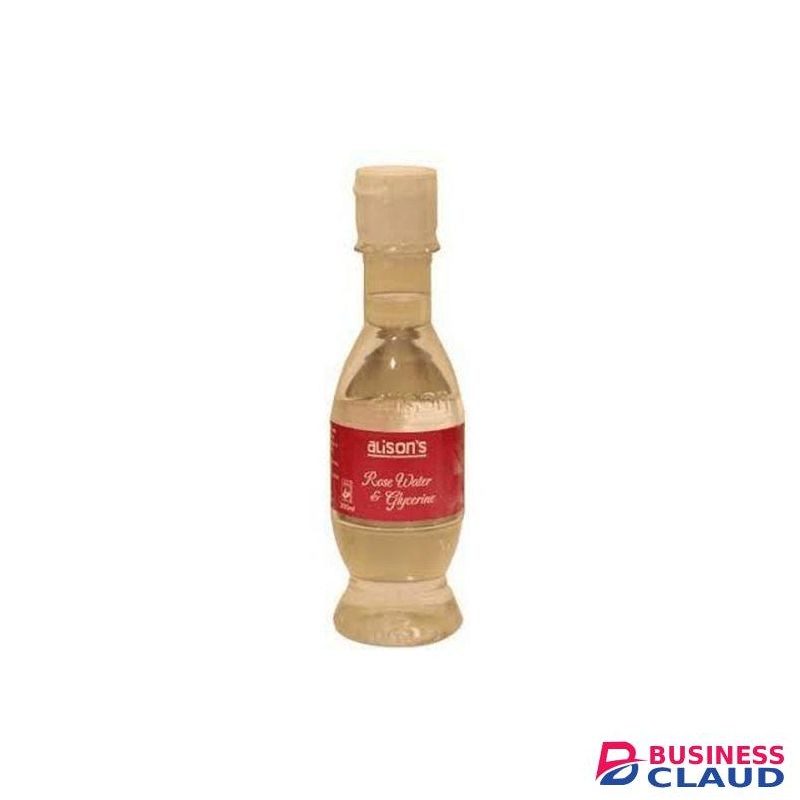 Alison Rose water and glycerine