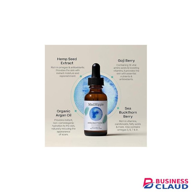 Mad Hippie Antioxidant Facial Oil with Vitamin C from Botanical Extracts