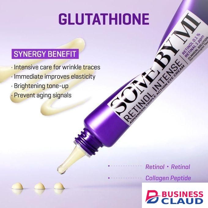 Some By Mi Retinol Eye Cream. Firms, Brightens, Removes Dark Circles, Fine Lines, Eye Wrinkles, Moisturizes, Improve elasticity, Smooths & Soothes