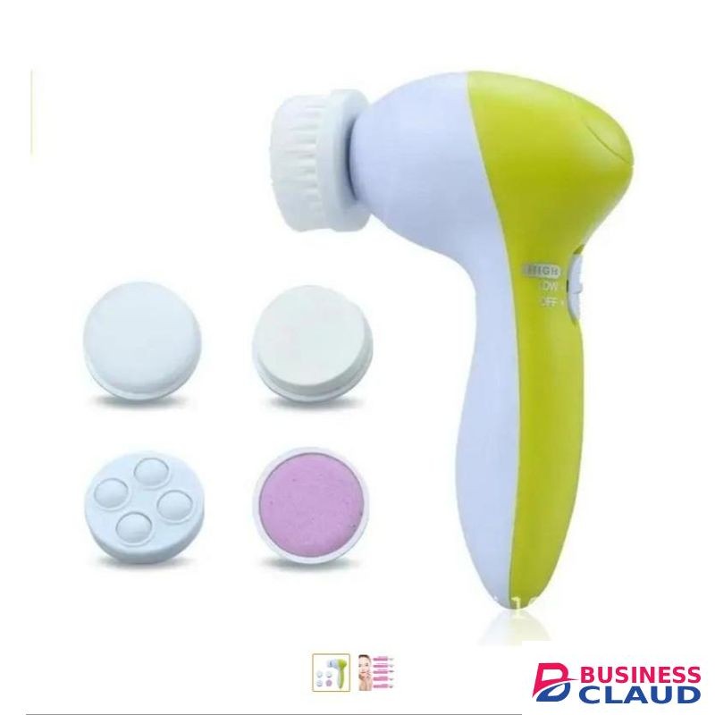 5 In 1 Facial Massager,skin Care Cleanser And Scrubber
