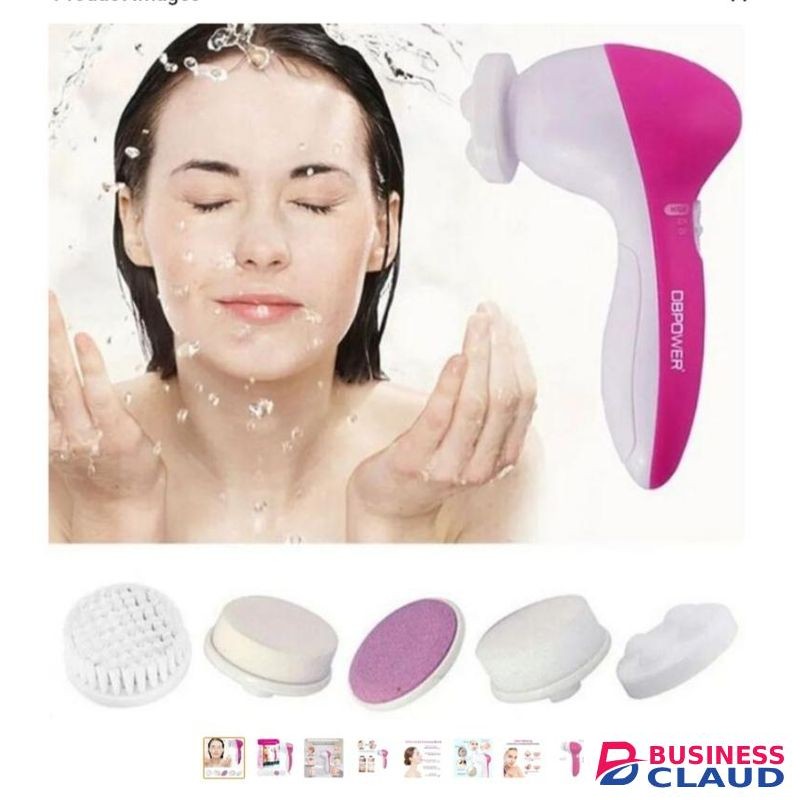 5 In 1 Facial Massager,skin Care Cleanser And Scrubber