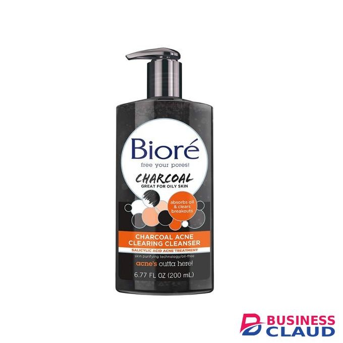 Bioré Charcoal Acne Clearing, Purifying Cleanser With Salicylic Acid