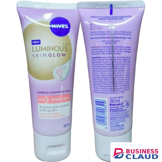 Beauty Luminous SkinGlow Bubble Cleansing Foam Nıvea