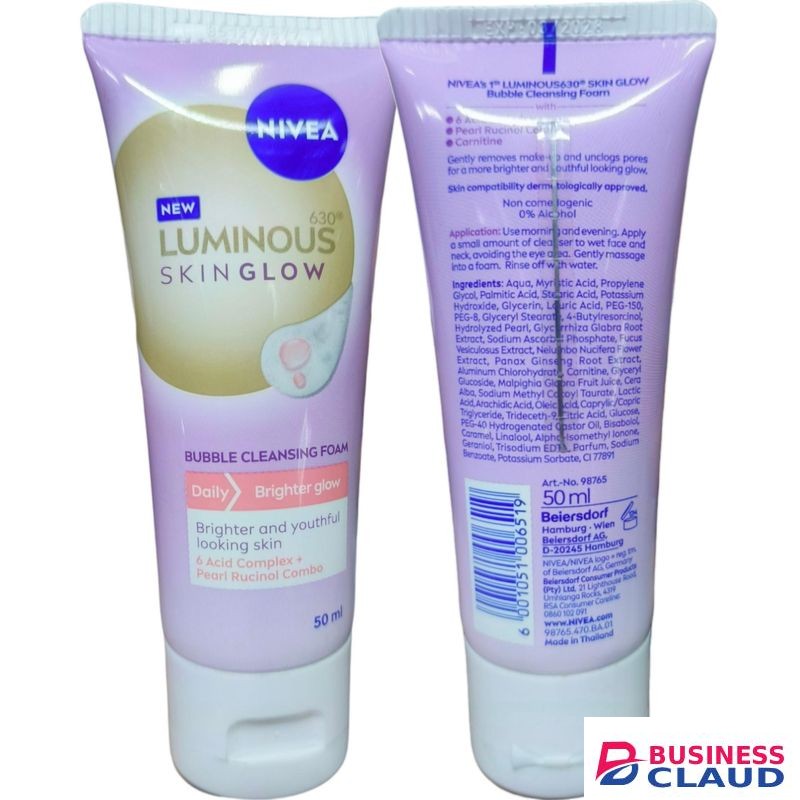 Beauty Luminous SkinGlow Bubble Cleansing Foam Nıvea