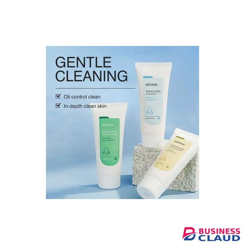 MOOYAM VEGAN GEL CLEANSER GREEN TEA FOR OILY SKIN, ALL TYPE SKIN AND DRY SKIN
