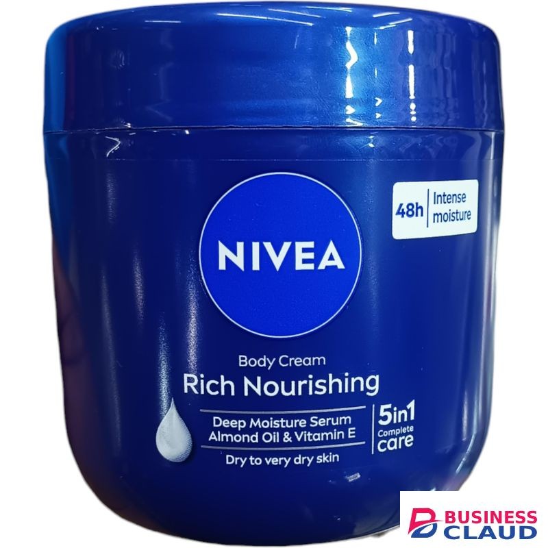 Beauty RICH NOURISHING Body Cream/Creme DRY TO VERY DRY Skin 48hr Intense Moisture Nıvea
