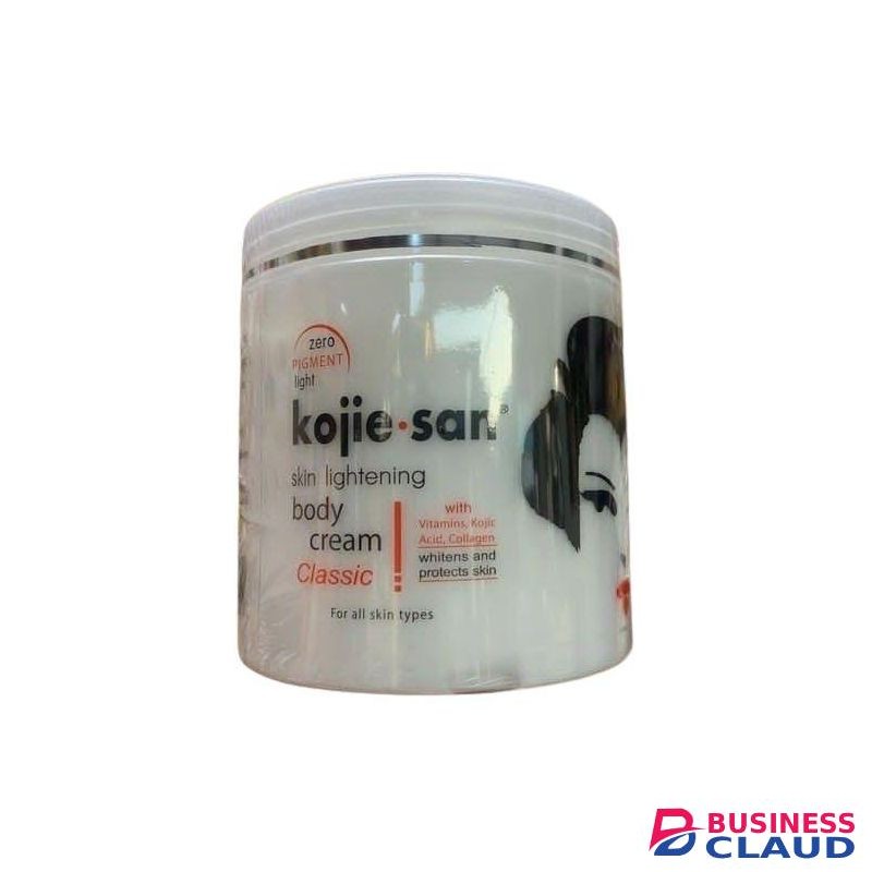 Creamy Kojie San Skin Lightening Body Cream Lightens Dark Spots, Hydrates, Rejuvenates, Improves Texture, And Evens Skin Tone For Radiant Skin