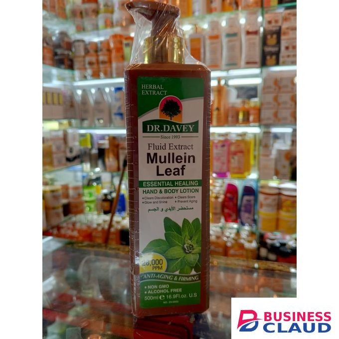 Dr. Davey Mullein leaf essential healing hand & body lotion