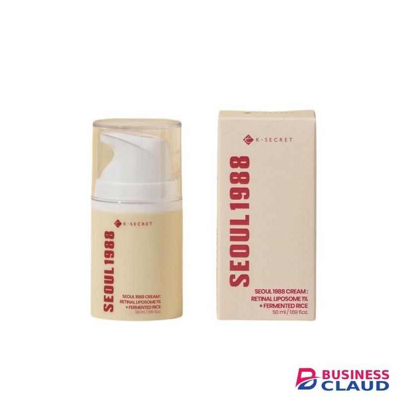 Seoul 1988 Cream: Retinal Liposome 1% + Fermented Rice – K-Secret Advanced Age Defying and Skin Renewing Formula for Firming Texture Improvement and Youthful Radiance