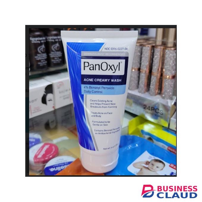 PanOxyl Creamy Wash 4 Percent Benzoyl Peroxide Daily Control