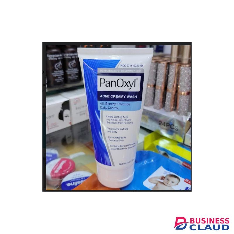 PanOxyl Creamy Wash 4 Percent Benzoyl Peroxide Daily Control