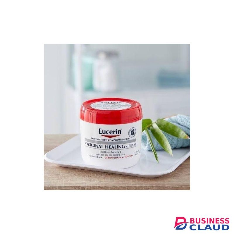Eucerin Original Healing Cream – Intensive Moisturizing Body & Hand Cream for Dry Skin