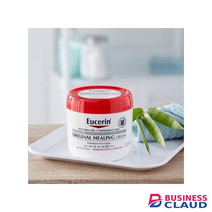 Eucerin Original Healing Cream – Intensive Moisturizing Body & Hand Cream for Dry Skin