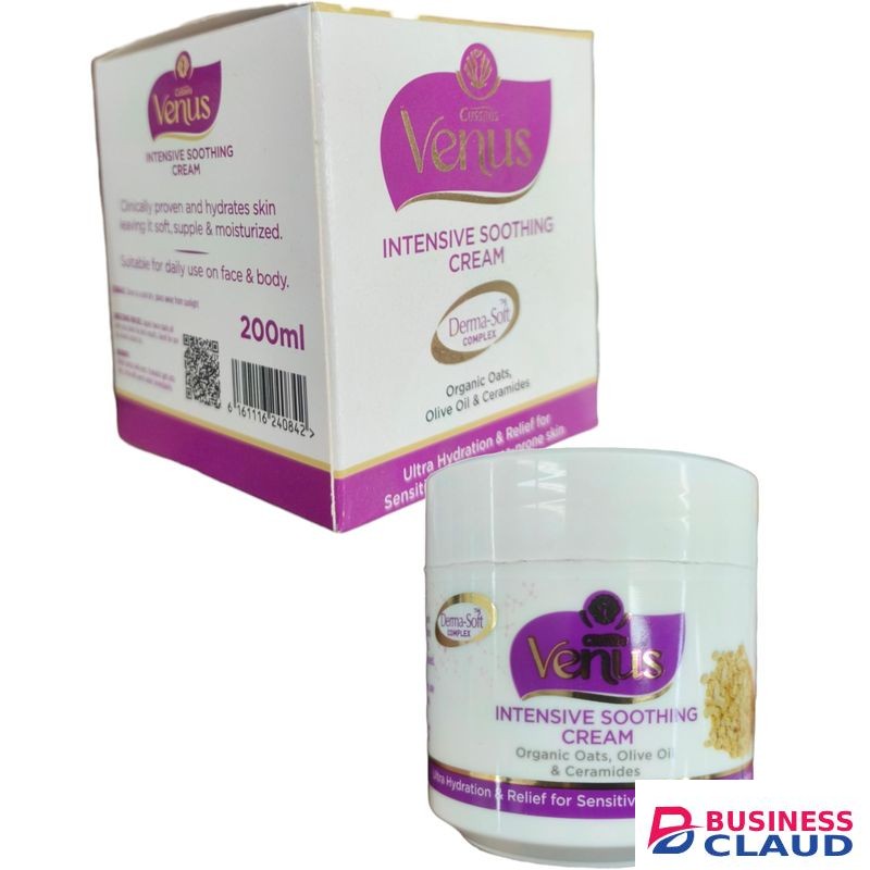Venus Intensive Soothing Cream Ultra Hydration & Relief For Sensitive & Eczema-Prone Skin jm