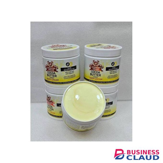 American Dream Cocoa Butter Lemon Skin Lightening Body Cream