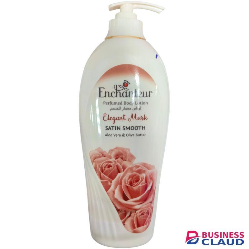 Enchanteur Perfumed Body Lotion Elegant Musk Satin Smooth Cf