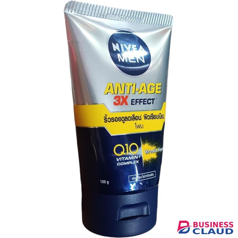 Beauty ANTI-AGE 3X EFFECT FACE WASH Q10 Vitamin + Complex Wrinkle Repair Nıvea