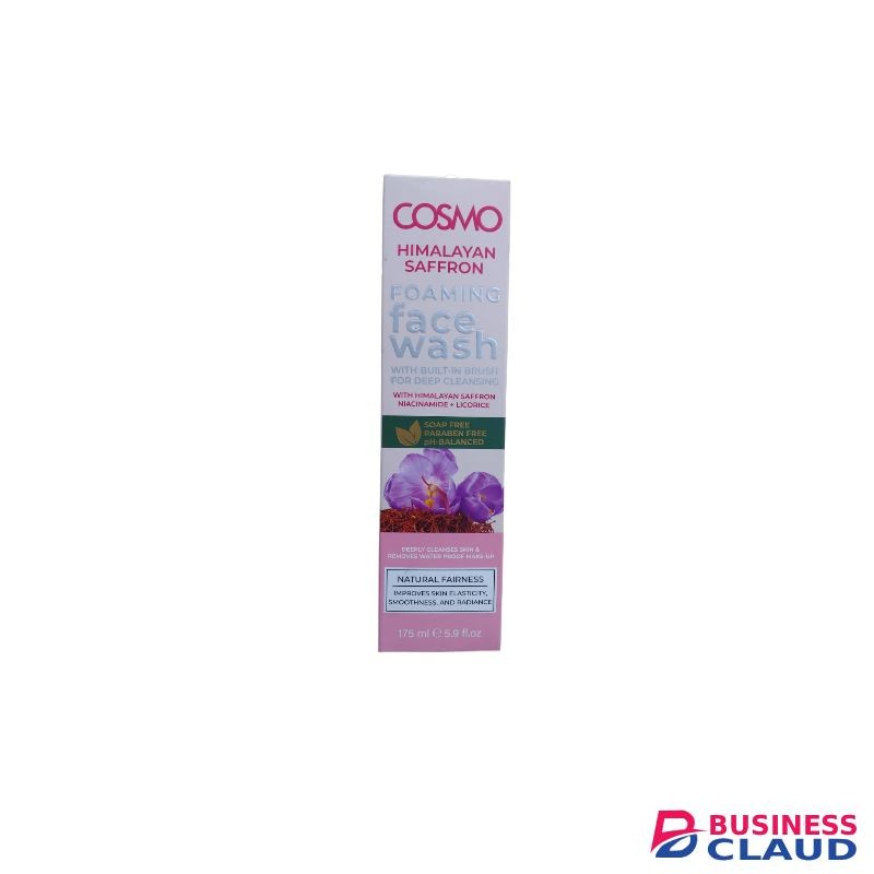 Cosmo Himalayan Saffron Foaming Face Wash with Niacinamide & Liquorice – 175ml