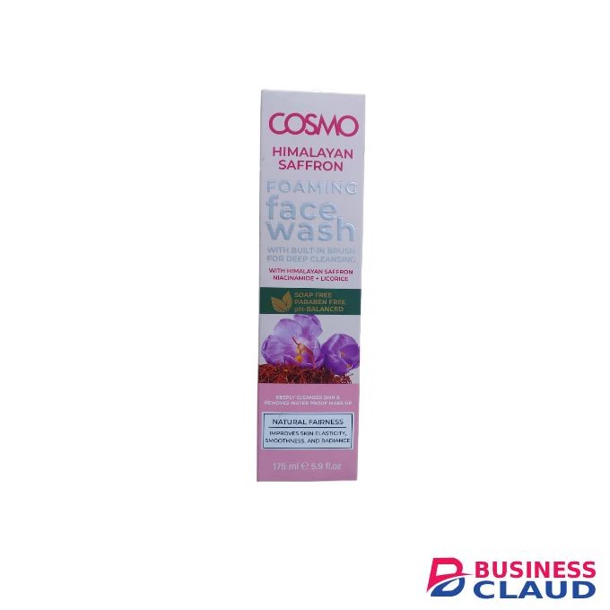 Cosmo Himalayan Saffron Foaming Face Wash with Niacinamide & Liquorice – 175ml