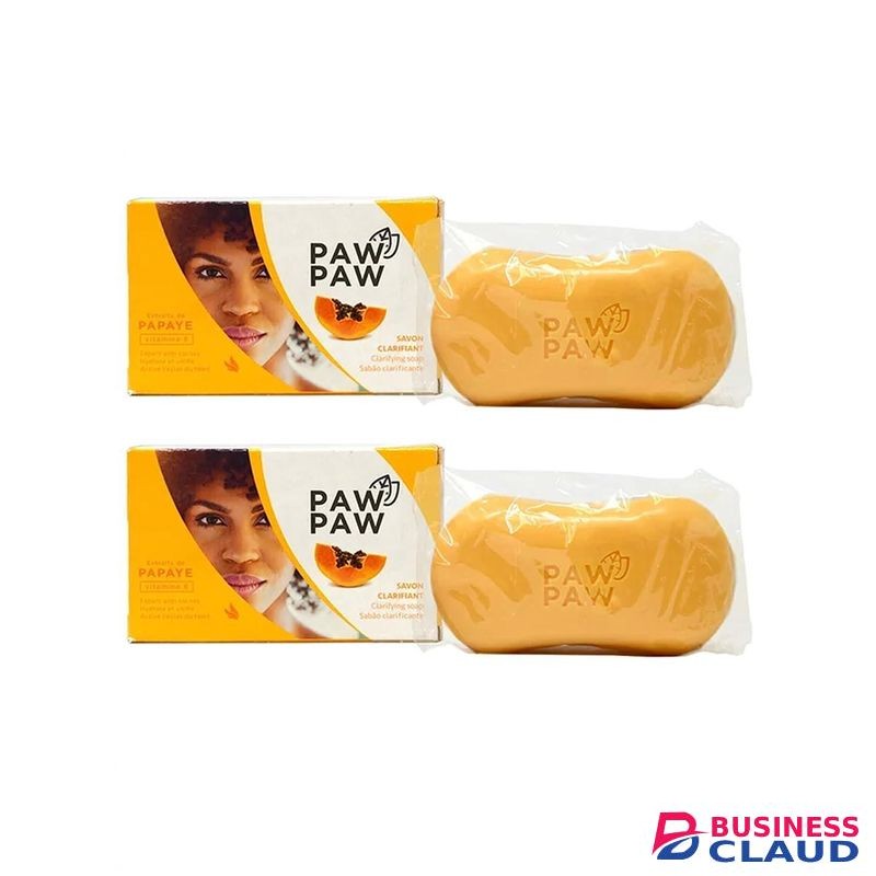 Paw Paw Paw Skin & Body Clarifying Bar Soap with Papaye Papaya Extracted & Vitamin E