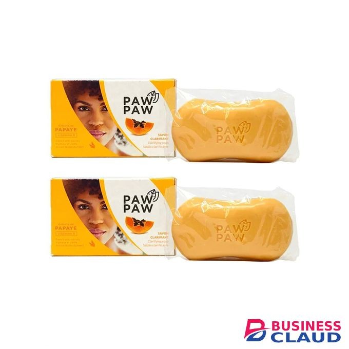 Paw Paw Paw Skin & Body Clarifying Bar Soap with Papaye Papaya Extracted & Vitamin E