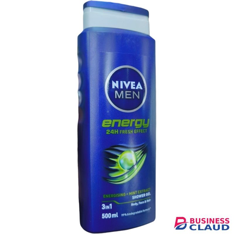 Beauty Energy 24HR Fresh Effect Energising + Mint Extract Shower Gel For Body Face & Hair Nıvea