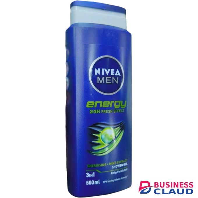 Beauty Energy 24HR Fresh Effect Energising + Mint Extract Shower Gel For Body Face & Hair Nıvea