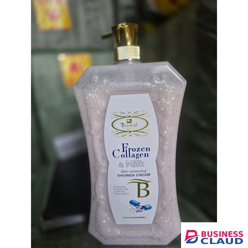 Bismid FROZEN COLLAGEN & Milk skin whitening shower cream -2000ml