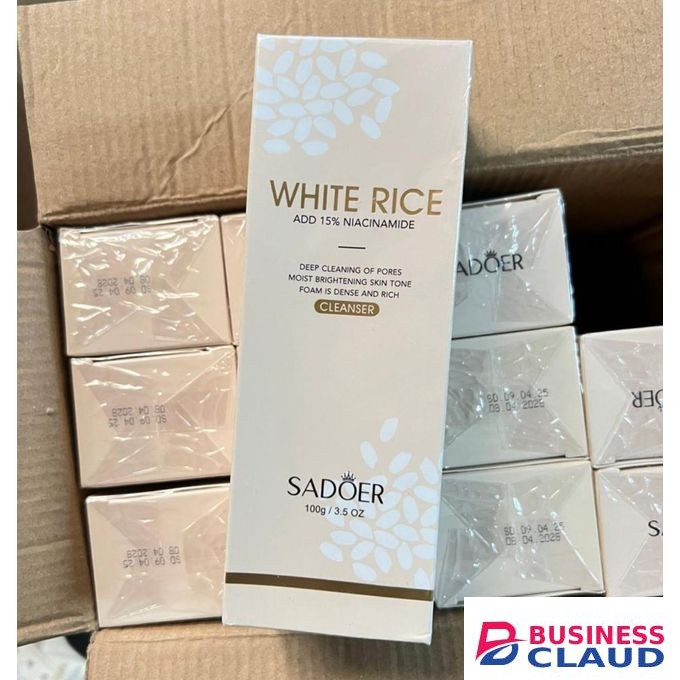 SADOER WHITE RICE 15% NIACINAMIDE CLEANSER