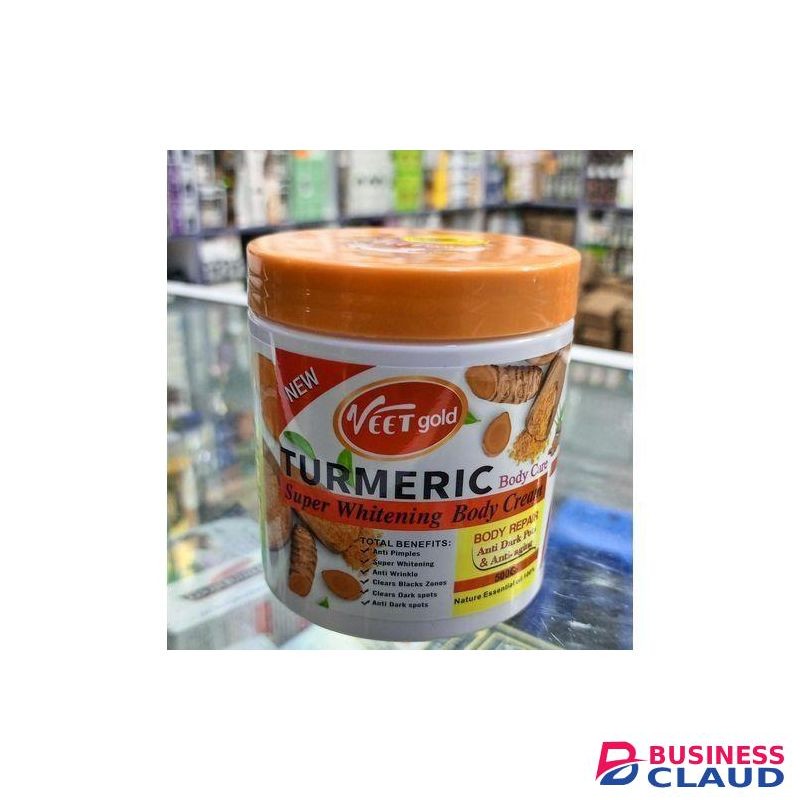 Creamy VEET GOLD Turmeric Super Whitening Body Cream