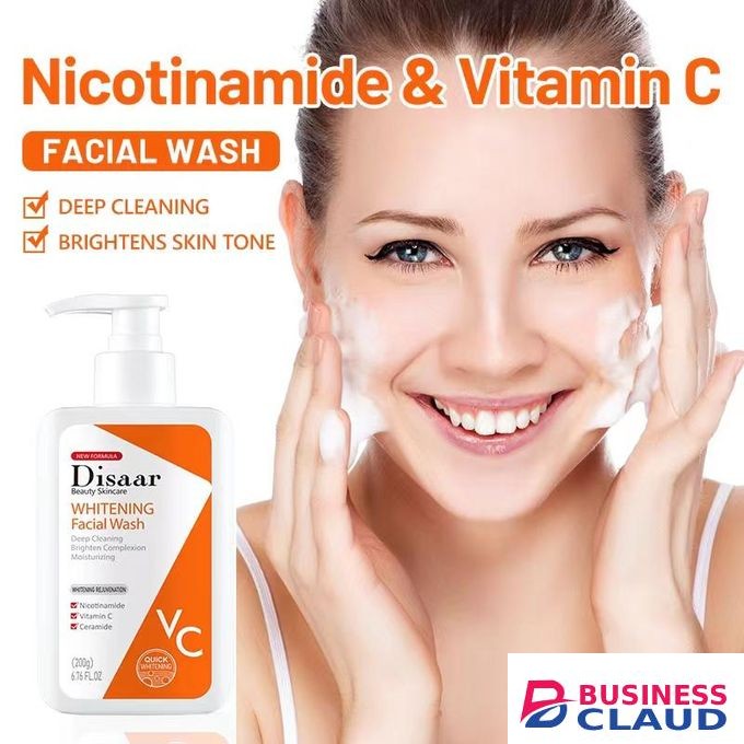 Disaar vitamin c whitening facial wash with nicotinamide